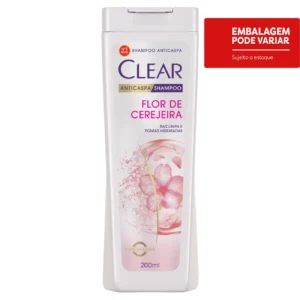 Kit c/ 06 und - Shampoo Anticaspa Clear Feminino Flor de Cerejeira 200ml