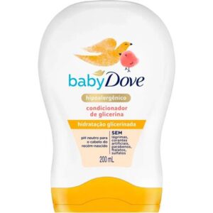 Kit c/06 - Condicionador Baby Dove Hidratação Glicerinada 200ml