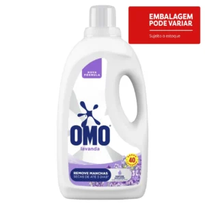 Kit c/04 und - Lava-Roupas Líquido Lavanda Omo Galão 3l