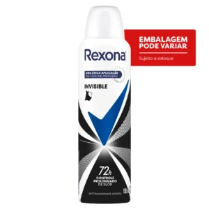 Kit c/04 und - Antitranspirante Aerossol Rexona Invisible 150mL