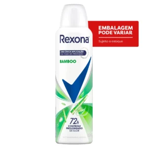 Kit c/04 und - Desodorante Aerosol Rexona Bamboo 150Ml
